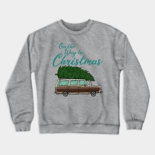 On the Way to Christmas Crewneck Sweatshirt